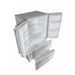 Forno 3-Piece Appliance Package - 30-Inch Gas Range, French Door Refrigerator, and Dishwasher in Stainless Steel FORNO