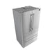 Forno 3-Piece Appliance Package - 36-Inch Dual Fuel Range, French Door Refrigerator, and Dishwasher in Stainless Steel FORNO