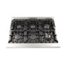 Forno 3-Piece Appliance Package - 36-Inch Dual Fuel Range, Pro-Style Refrigerator, and Dishwasher in Stainless Steel FORNO