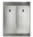 Forno 3-Piece Pro Appliance Package - 48-Inch Dual Fuel Range, Pro-Style Refrigerator, and Dishwasher in Stainless Steel FORNO
