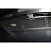 30" Campobasso Wall Mount Range Hood in Stainless Steel with 450 CFM Motor - detail close-up