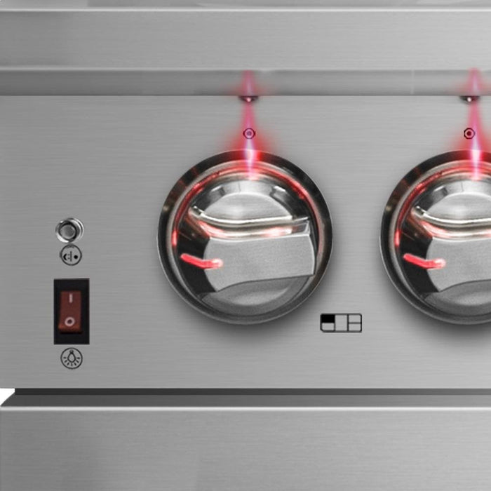 FORNO Capriasca 30" Platinum Freestanding Dual Fuel Range - FFSGS6187-30 FORNO