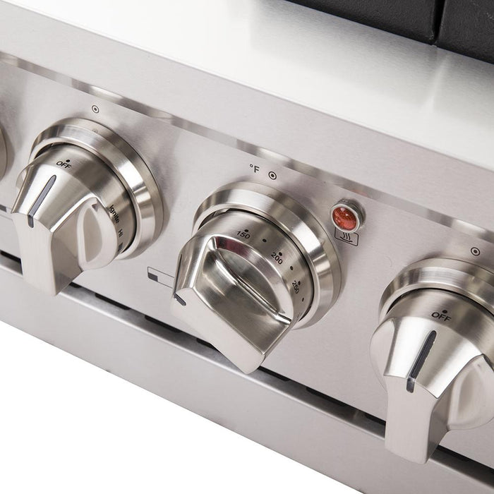 Forno 30" Capriasca Titanium Gas Range Oven 100,000 BTUs - FFSGS6260-30 FORNO