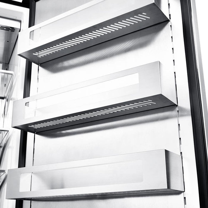 Forno 30" Colone 14.6 Cu. Ft. Pro-Style Refrigerator in Stainless Steel - FFRBI1821-30S FORNO