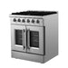FORNO 30" Vittorio Freestanding Gas Range With French Door FFSGS6444-30 FORNO