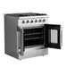 FORNO 30" Vittorio Freestanding Gas Range With French Door FFSGS6444-30 FORNO
