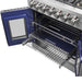 FORNO Fratta 30" Platinum Freestanding Dual Fuel Range with French Door FFSGS6387-30 FORNO