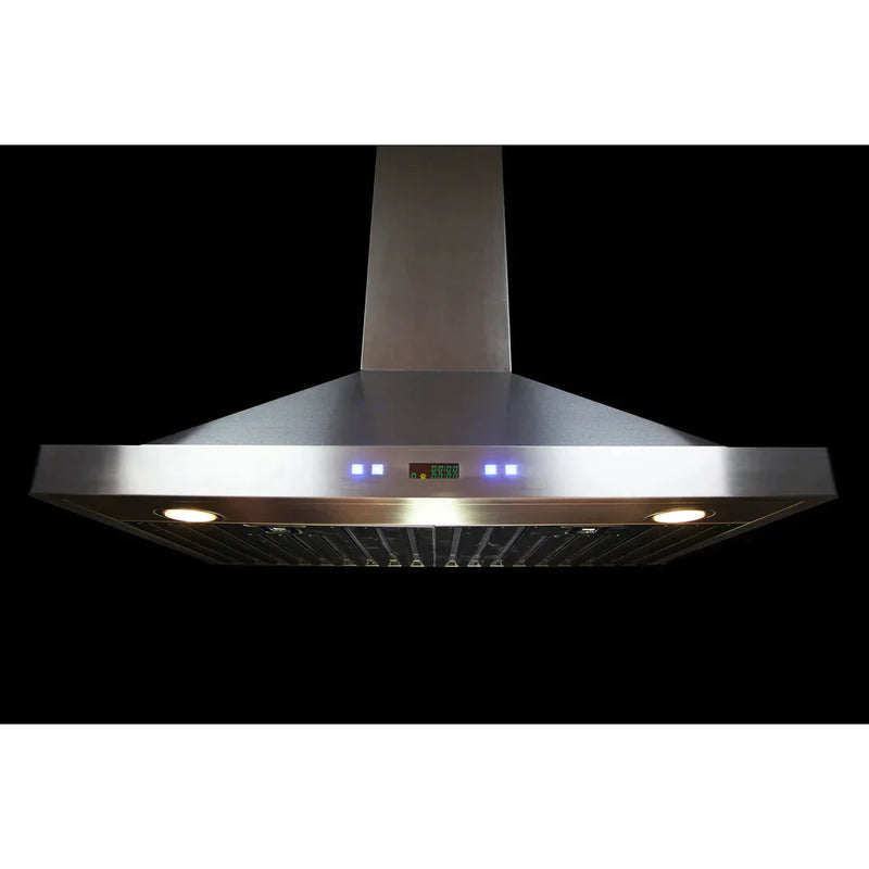 Forno 30" Siena Wall Mount Range Hood in Stainless Steel with 450 CFM Motor - FRHWM5084-30