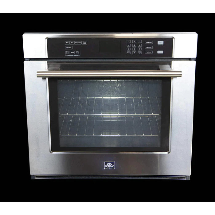 Forno Villarosa 30" Convection Electric Wall Oven in Stainless Steel - FBOEL1358-30 FORNO