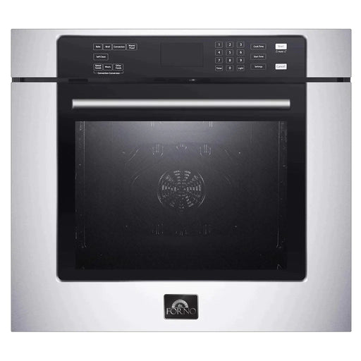 Forno Villarosa 30" Convection Electric Wall Oven in Stainless Steel - FBOEL1358-30 FORNO