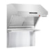 Forno Savona 30" Wall Mount Range Hood with Red Light Warmer, Shelf/Backsplash, and 600 CFM Motor FRHWM5029-30HB FORNO