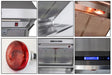 Forno Savona 30" Wall Mount Range Hood with Red Light Warmer, Shelf/Backsplash, and 600 CFM Motor FRHWM5029-30HB FORNO