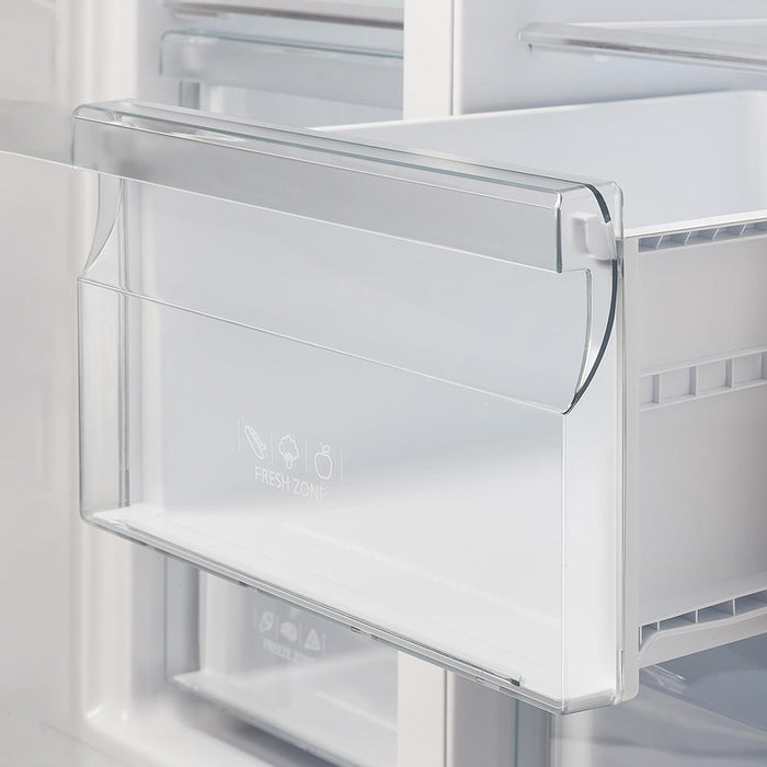 FORNO Salerno 33" Side by Side Built-in Refrigerator 15.6 cu.ft in Stainless Steel - FFRBI1805-33SB FORNO