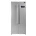 FORNO Salerno 33" Side by Side Built-in Refrigerator 15.6 cu.ft in Stainless Steel - FFRBI1805-33SB FORNO