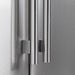 FORNO Salerno 33" Side by Side Built-in Refrigerator 15.6 cu.ft in Stainless Steel - FFRBI1805-33SB FORNO