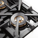 Forno 36" Capriasca Titanium Gas Range with 6 Burners, Convection Oven and 120,000 BTUs - FFSGS6260-36 FORNO