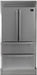 FORNO Moena 36" French Door Refrigerator 19 cu.ft with Built-in Style Grill Trim - FFRBI1820-40SG FORNO