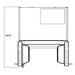 FORNO Moena 36" French Door Refrigerator 19 cu.ft with Built-in Style Grill Trim - FFRBI1820-40SG FORNO