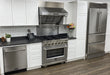 FORNO Moena 36" French Door Refrigerator 19 cu.ft with Built-in Style Grill Trim - FFRBI1820-40SG FORNO