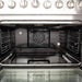 FORNO Galiano 36" Gold Freestanding Dual Fuel Range with 240v Electric Oven - 6 Burners and Convection Oven FFSGS6156-36 FORNO
