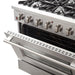 Forno 36" Galiano Gas Range with 6 Burners and Convection Oven