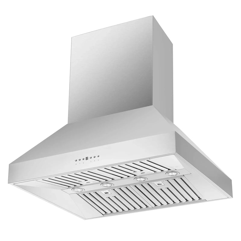 Forno 36-Inch 1200 CFM Island Range Hood in Stainless Steel