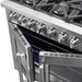 FORNO 36" Fratta Platinum Freestanding Dual Fuel Range With French Door 120,000 BTUs & Electric Oven in Stainless Steel - FFSGS6387-36 FORNO