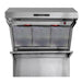 Forno 4-Piece Pro Appliance Package - 36-Inch Dual Fuel Range, Refrigerator with Water Dispenser, Wall Mount Hood with Backsplash, & 3-Rack Dishwasher in Stainless Steel FORNO