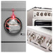 Forno 4-Piece Pro Appliance Package - 36-Inch Dual Fuel Range, French Door Refrigerator, Wall Mount Hood with Backsplash, and Dishwasher in Stainless Steel FORNO