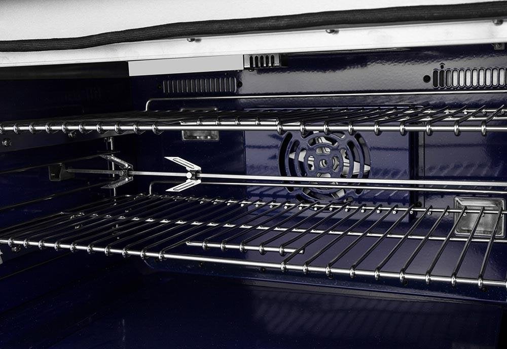 Forno 48" Capriasca Titanium Gas Range with 8 Burners, Griddle and 160,000 BTUs - FFSGS6260-48 FORNO
