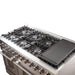 Forno 2-Piece Appliance Package - 48-Inch Dual Fuel Range  & 60-Inch Pro-Style Refrigerator in Stainless Steel FORNO