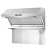 Forno 4-Piece Pro Appliance Package - 48-Inch Gas Range, Refrigerator with Water Dispenser, Wall Mount Hood with Backsplash, & 3-Rack Dishwasher in Stainless Steel FORNO