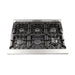 Forno 3-Piece Appliance Package - 36-Inch Dual Fuel Range, 36-Inch Refrigerator & Wall Mount Hood in Stainless Steel FORNO