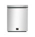 Forno 5-Piece Appliance Package - 36-Inch Gas Range, Refrigerator with Water Dispenser, Wall Mount Hood with Backsplash, Microwave Drawer, & 3-Rack Dishwasher in Stainless Steel FORNO