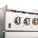 Forno 2-Piece Appliance Package - 48-Inch Dual Fuel Range & Wall Mount Hood in Stainless Steel FORNO