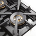 Forno 2-Piece Pro Appliance Package - 30-Inch Gas Range & Wall Mount Hood in Stainless Steel FORNO