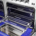 FORNO 60-Inch Capriasca Dual Fuel Range with 240v Electric Oven - 10 Sealed Burners and 200,000 BTUs - FFSGS6187-60 FORNO