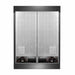 FORNO 60-Inch Maderno 2-Piece Convertible Built-In Refrigerator/Freezer with Decorative Grill Trim, 27.2 cu.ft. - FFFFD1722-60S FORNO