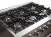 Forno Appliace Package - 36 Inch Dual Fuel Range, Wall Mount Range Hood, Refrigerator, Microwave Drawer, Dishwasher, AP-FFSGS6156-36-8 FORNO