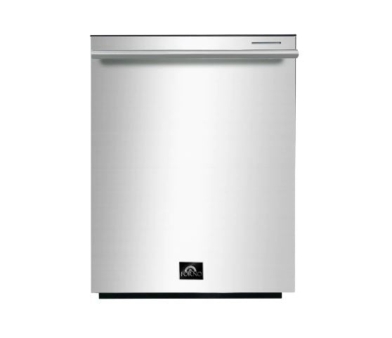 Forno Appliance Package - 36 Inch Dual Fuel Range, Range Hood, Refrigerator, Microwave Drawer, Dishwasher, Cooktop, FCTIN-FFSGS6156-36 FORNO