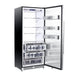 Forno Appliance Package - 36 Inch Dual Fuel Range, Refrigerator, FFRBI-FFSGS6156-36 FORNO