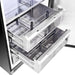 Forno Appliance Package - 36 Inch Dual Fuel Range, Refrigerator, FFRBI-FFSGS6156-36 FORNO