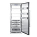 Forno Appliance Package - 36 Inch Dual Fuel Range, Refrigerator, FFRBI-FFSGS6156-36 FORNO