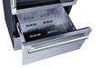 Forno Appliance Package - 36 Inch Dual Fuel Range, Wall Mount Range Hood, Wine Cooler, FWCDR-FFSGS6156-36 FORNO