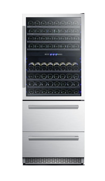 Forno Appliance Package - 36 Inch Gas Range, Wall Mount Range Hood, Microwave Drawer, 6661-FFSGS6244-36 FORNO