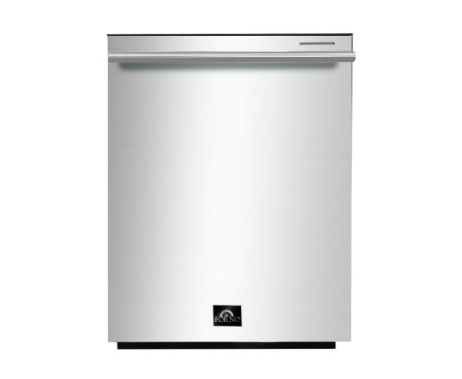 Forno Appliance Package - 48 Inch Dual Fuel Range, Range Hood, Built-In Refrigerator, Microwave Drawer, Dishwasher, Wine Cooler, 33SB-FFSGS6156-48 FORNO
