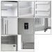 Forno Appliance Package - 48 Inch Dual Fuel Range, Wall Mount Range Hood, Refrigerator, Wine Cooler, Dishwasher, FWCDR-FFSGS6156-48 FORNO
