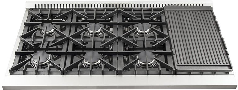 Forno Appliance Package - 48 Inch Gas Range, 60 Inch Refrigerator, Range Hood, Dishwasher, FRH-FFSGS6244-48HB FORNO