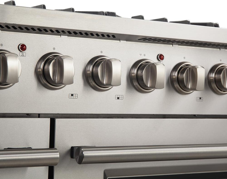Forno Appliance Package - 48 Inch Gas Range, 60 Inch Refrigerator, Range Hood, Dishwasher, FRH-FFSGS6244-48HB FORNO
