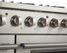 Forno Appliance Package - 48 Inch Gas Range, 60 Inch Refrigerator, Range Hood, Dishwasher, FRH-FFSGS6244-48HB FORNO